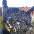 Das Schloss in der Dezembersonne